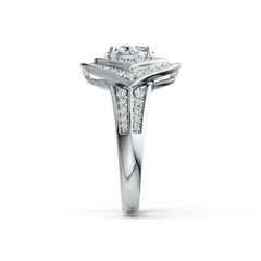 Sterling Silver Semi Mount Ring Setting Oval OV 7X5mm DHJ
