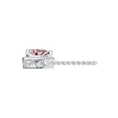 Sterling Silver Semi Mount Pendant Setting Trillion TRI 8x8mm Halo Syzjewelry