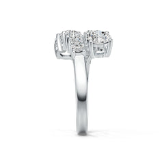 Sterling Silver Semi Mount Ring Setting Round RD 8x8mm DHJ