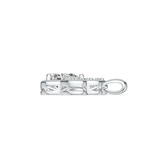 Sterling Silver Semi Mount Pendant Setting Heart HT 8X8mm OV 5X3mm OV 4X3mm - Syzjewelry