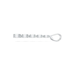 Sterling Silver Semi Mount Earrings Setting Round RD 5.5mm DHJ
