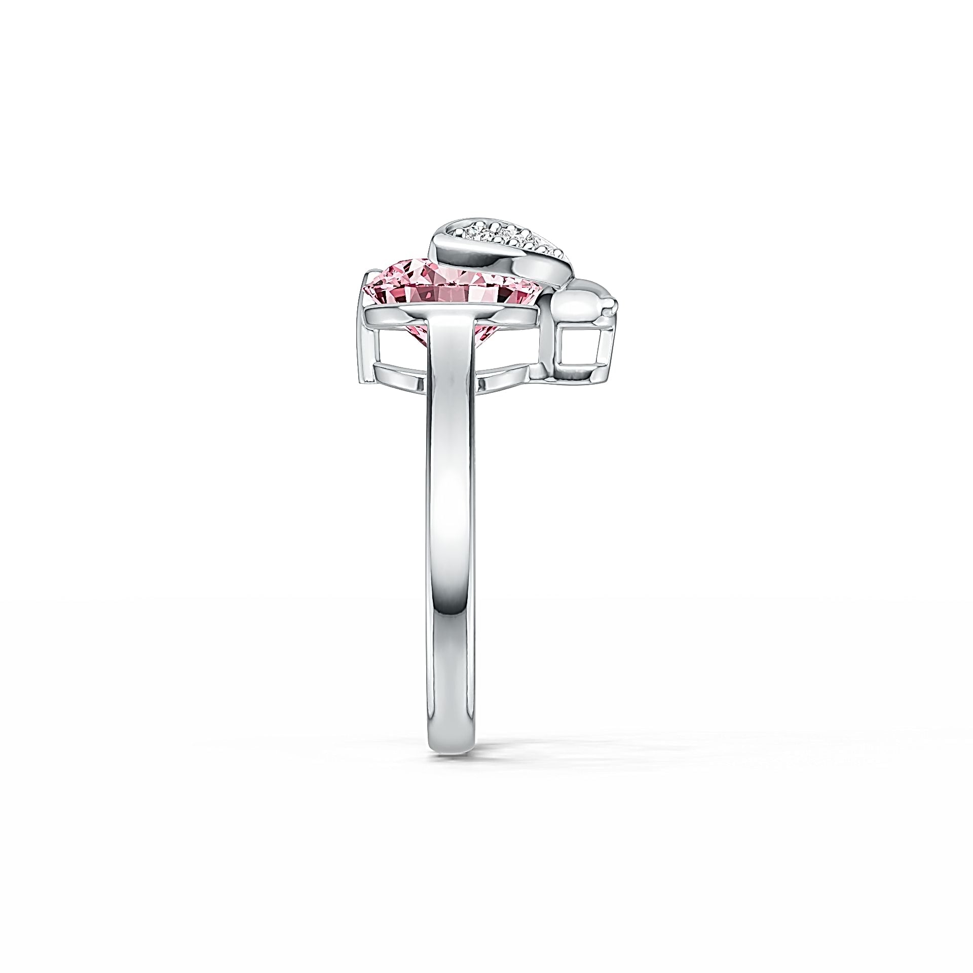 Sterling Silver Semi Mount Ring Setting Round RD 10x10mm DHJ