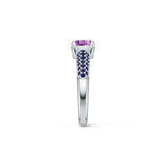 Sterling Silver Semi Mount Ring Setting RD 6.6x6.6mm Solitaire Engagement Syzjewelry