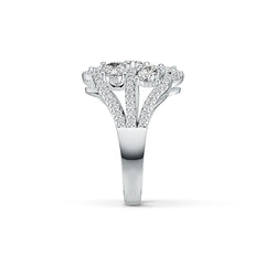 Sterling Silver Semi Mount Ring Setting Oval OV 5X4mm DHJ