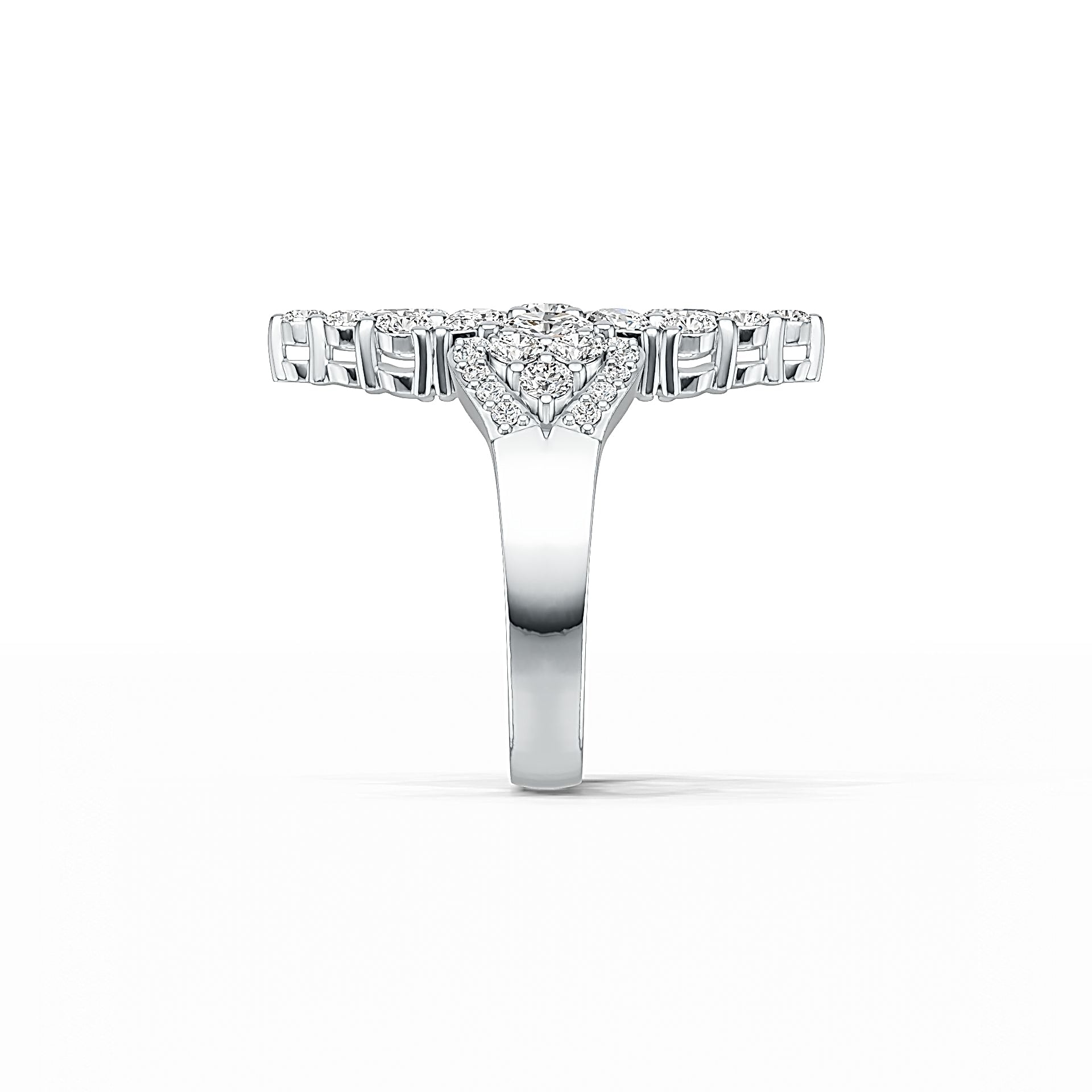 Sterling Silver Semi Mount Ring Setting Oval OV 5X3mm DHJ