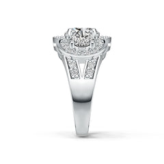 Sterling Silver Semi Mount Ring Setting Oval OV 8X6mm OV 7X5mm DHJ