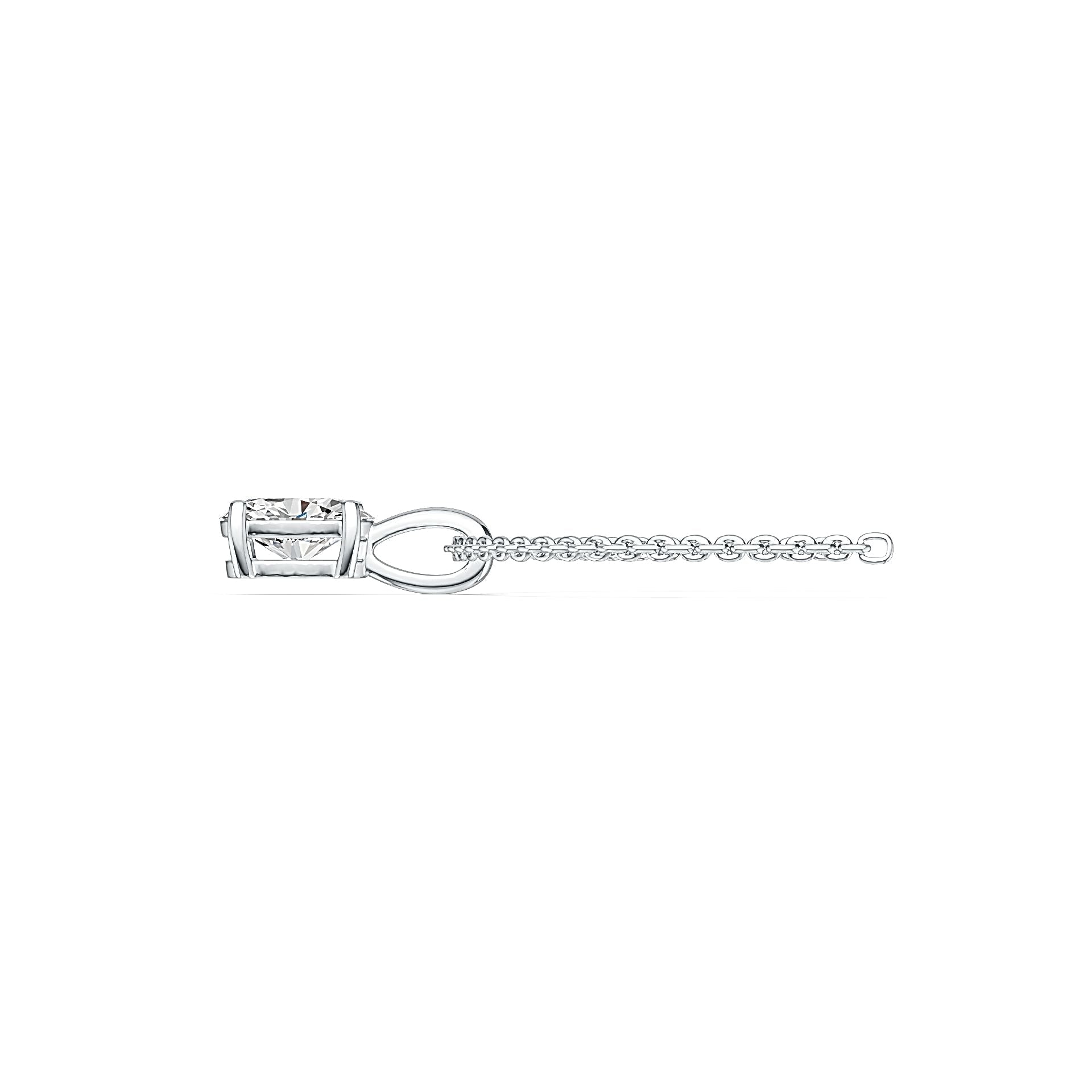 Sterling Silver Semi Mount Pendant Setting Oval OV 8X6mm DHJ