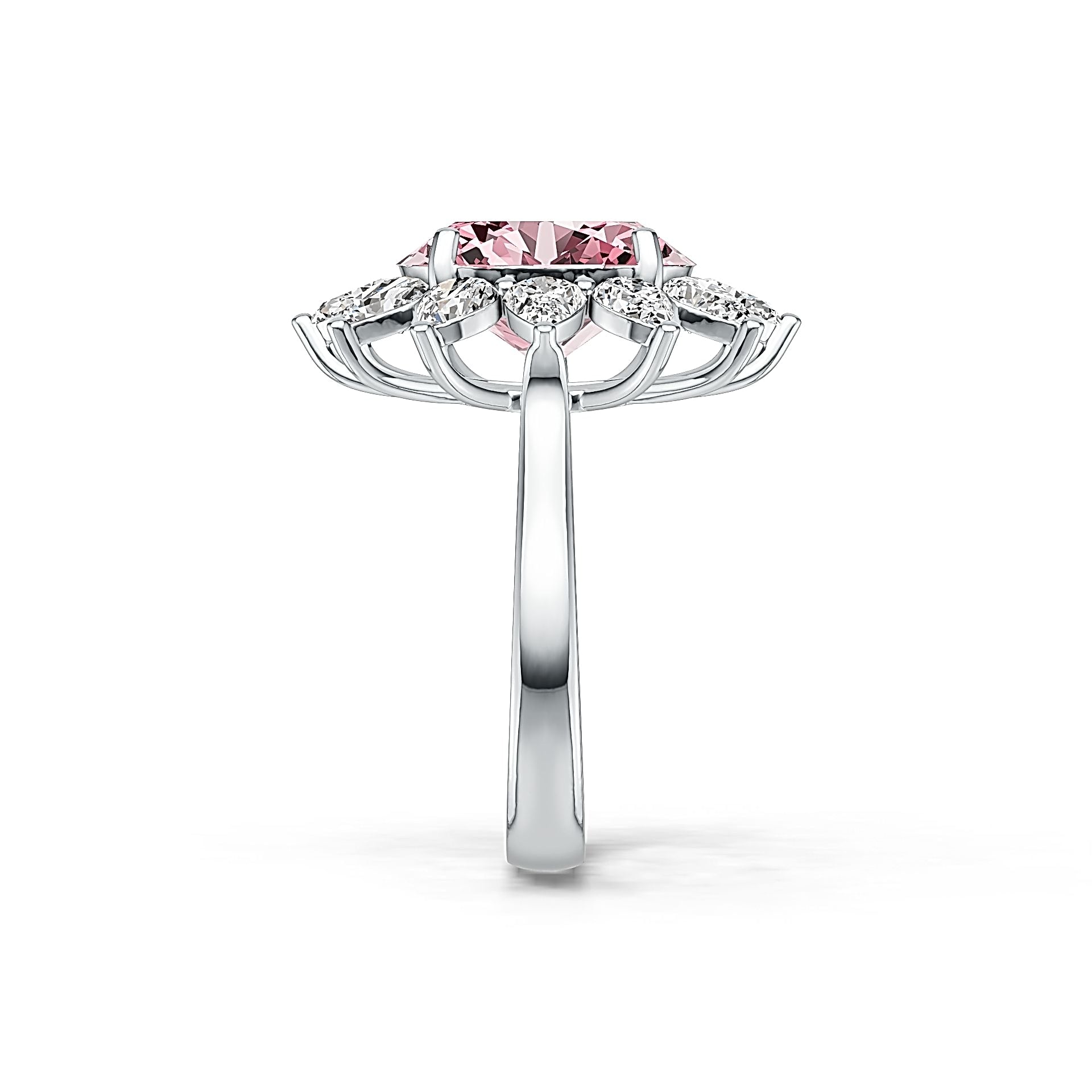 Sterling Silver Semi Mount Ring Setting Oval OV 12X10mm DHJ