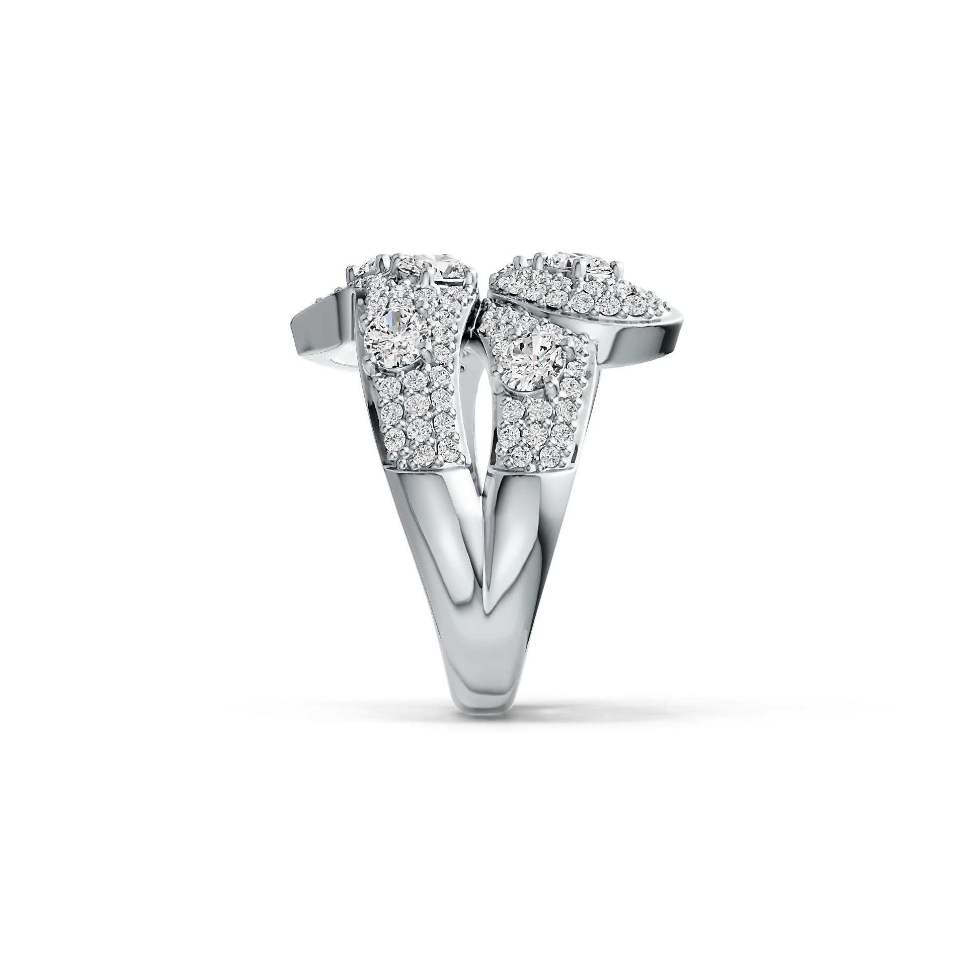 Sterling Silver Semi Mount Ring Setting Oval OV 4X3mm DHJ