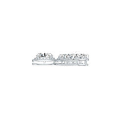 Sterling Silver Semi Mount Earrings Setting DHJ
