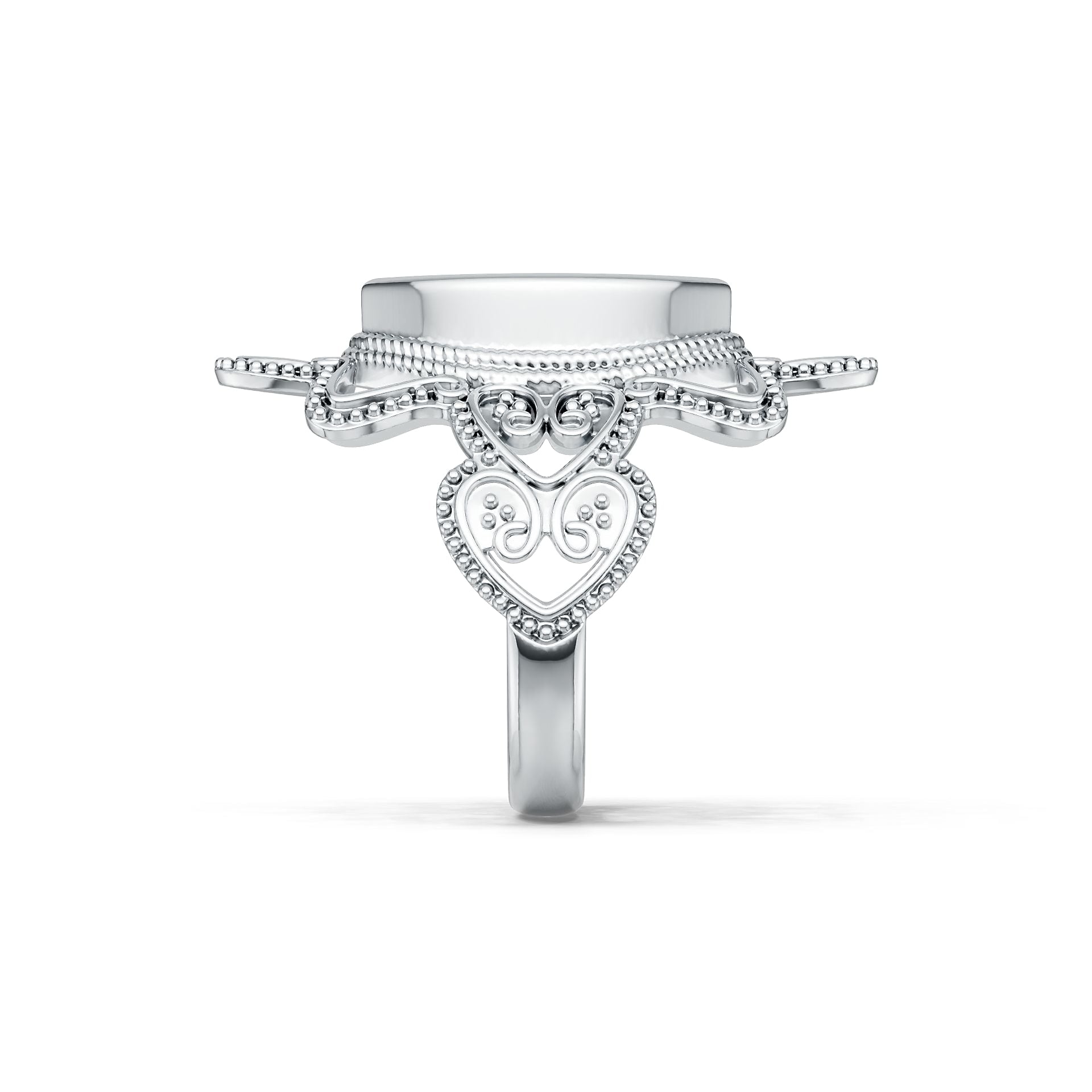 Sterling Silver Semi Mount Ring Setting Marquise MQ 20X10mm DHJ