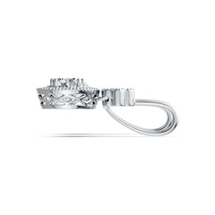 Sterling Silver Semi Mount Earrings Setting Oval OV 7X5mm DHJ