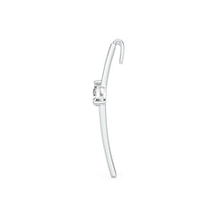 Sterling Silver Semi Mount Earrings Setting Pear PE 8X6mm - Syzjewelry