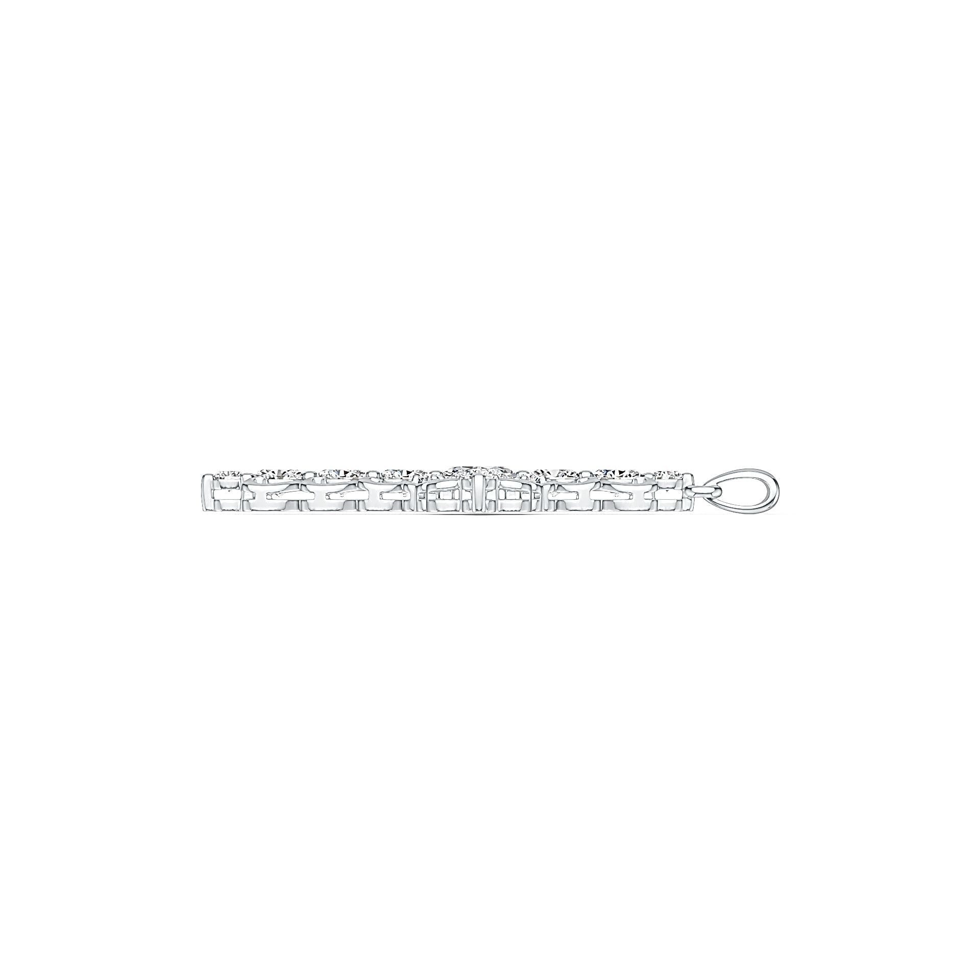 Sterling Silver Semi Mount Pendant Setting Oval OV 7X5mm OV 5X4mm DHJ