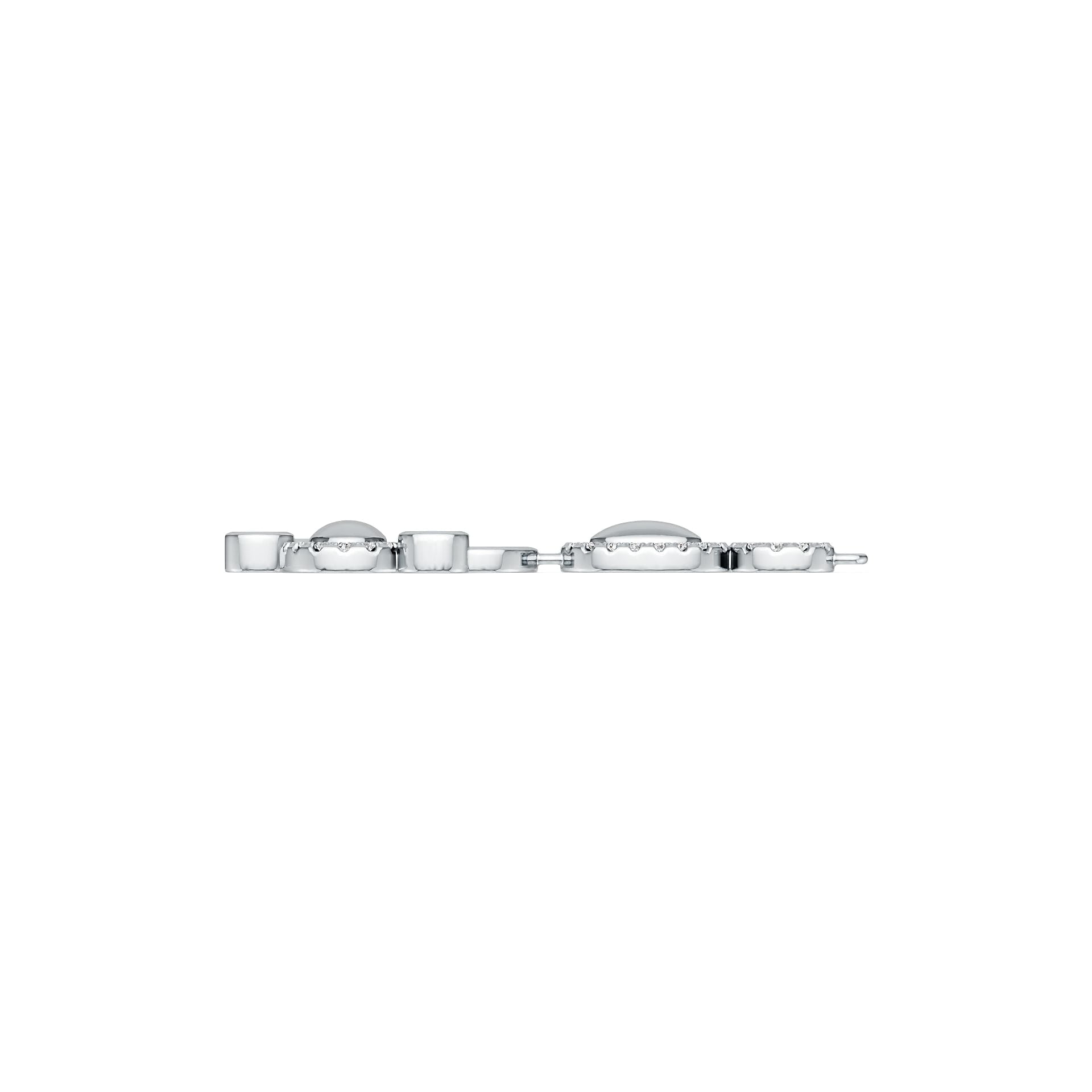 Sterling Silver Semi Mount Pendant Setting Round RD 2.5mm DHJ