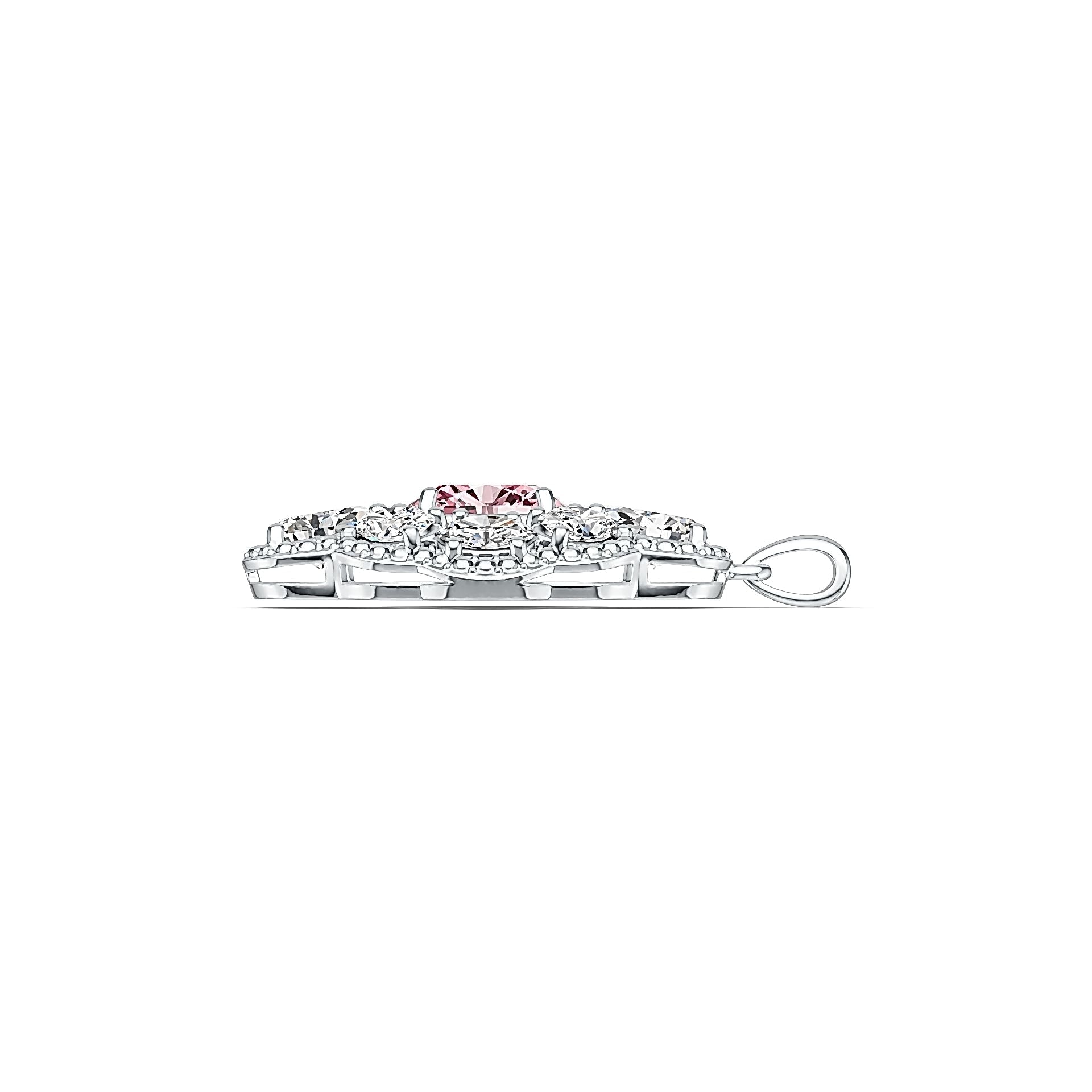 Sterling Silver Semi Mount Pendant Setting Oval OV 10X8mm PE 8X6mm OV 6X4mm DHJ