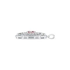 Sterling Silver Semi Mount Pendant Setting Oval OV 10X8mm PE 8X6mm OV 6X4mm DHJ