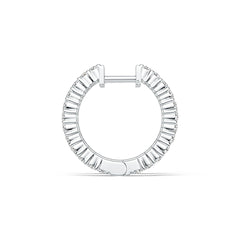 Sterling Silver Semi Mount Earrings Setting Round RD 2x2mm DHJ