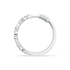 Sterling Silver Semi Mount Earrings Setting Oval OV 6X4mm DHJ