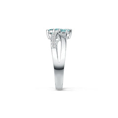 Sterling Silver Semi Mount Ring Setting Oval OV 5x3mm DHJ