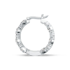 Sterling Silver Semi Mount Earrings Setting Oval OV 5X3mm DHJ