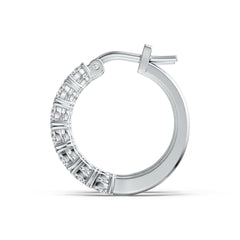 Sterling Silver Semi Mount Earrings Setting Round RD 4x4mm DHJ