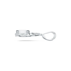 Sterling Silver Semi Mount Earrings Setting Oval OV 10X8mm DHJ