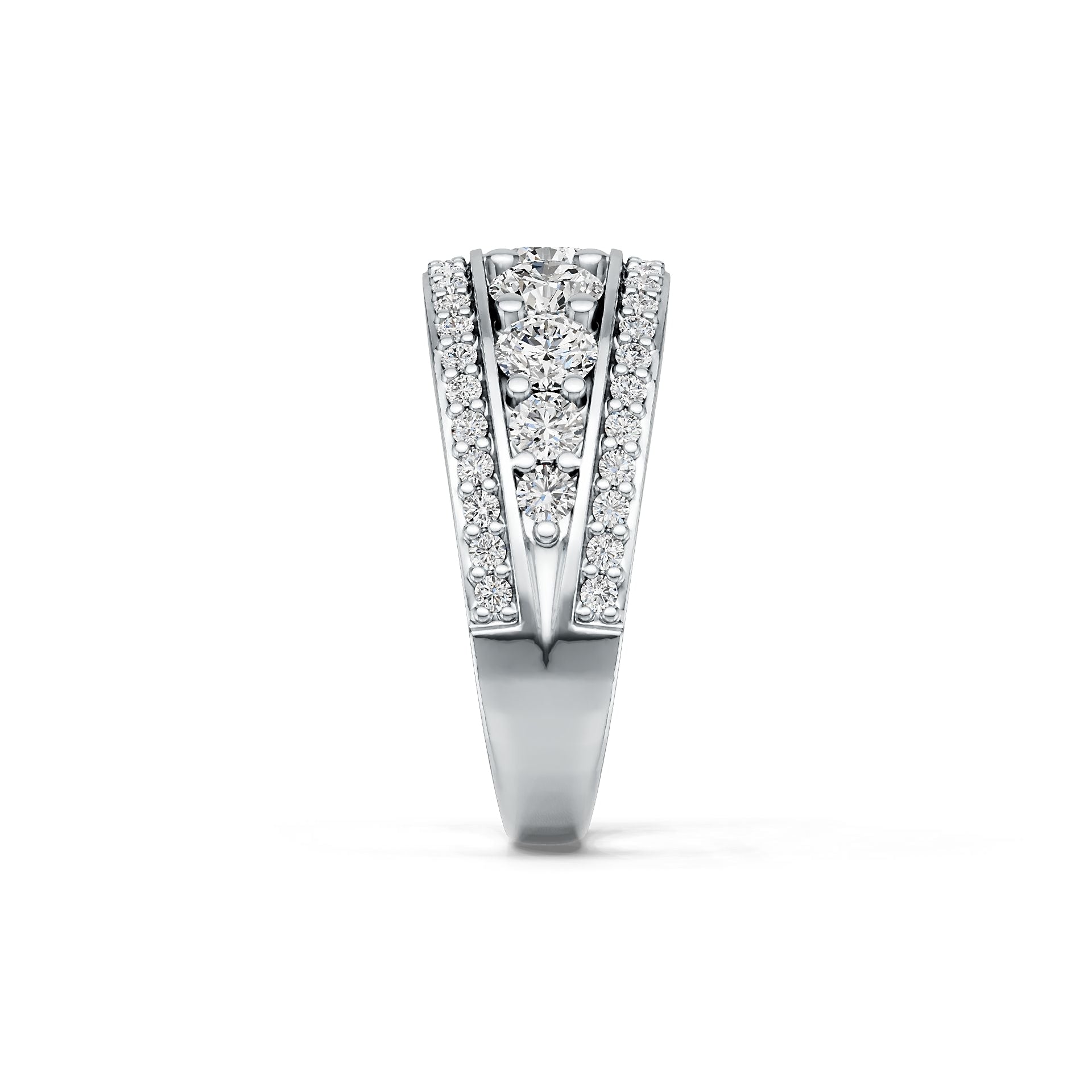 Sterling Silver Semi Mount Ring Setting RD 4.5x4.5 4x4 3.5x3.5 2.5x2.5 2x2mm Syzjewelry