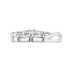 Sterling Silver Semi Mount Pendant Setting Oval OV 6X4mm DHJ