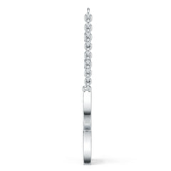 Sterling Silver Royal Blue Sapphire Pendant Round RD 1.5mm