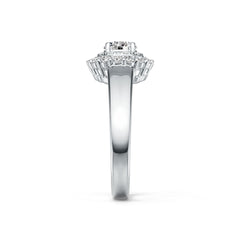 Sterling Silver Semi Mount Ring Setting Round RD 6x6mm Engagement Ring DHJ