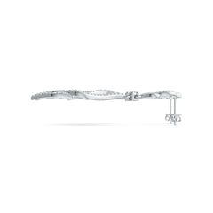 Sterling Silver Semi Mount Earrings Setting Round RD 3x3mm DHJ