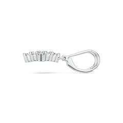 Sterling Silver Semi Mount Earrings Setting Round RD 2.5mm DHJ