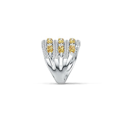 Sterling Silver Semi Mount Ring Setting Oval OV 5x3mm DHJ