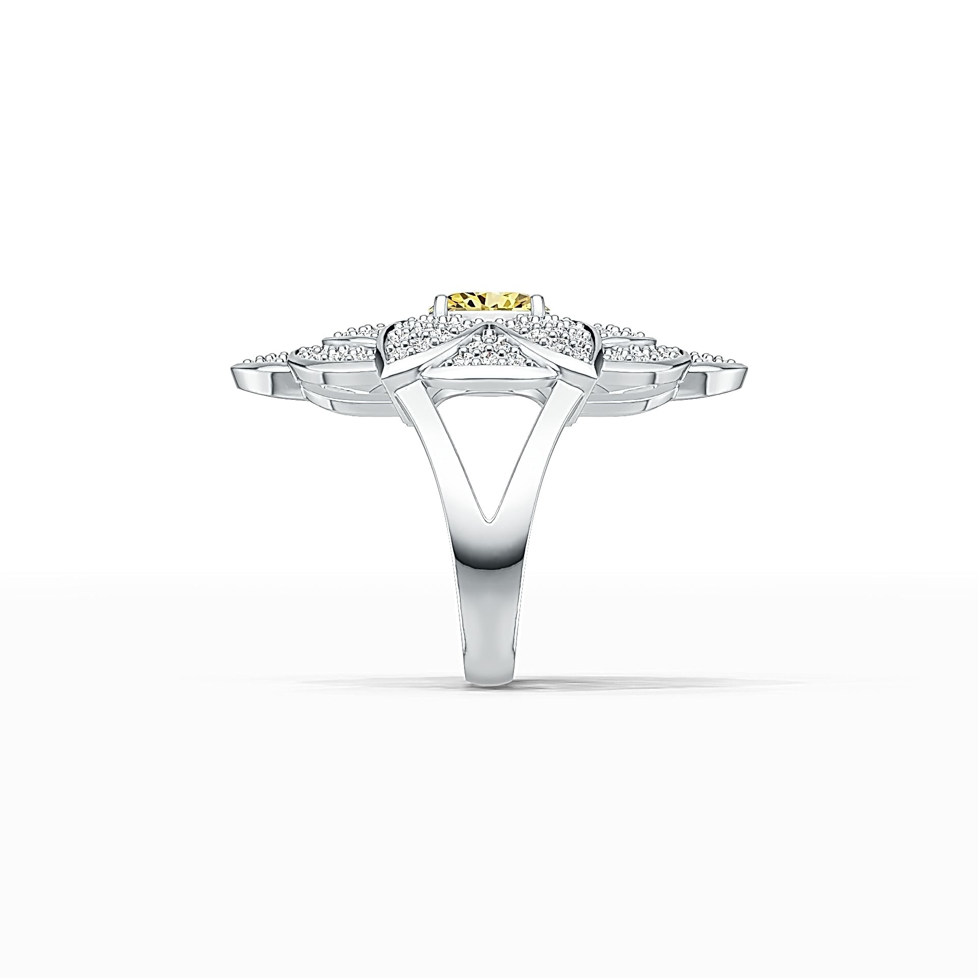Sterling Silver Semi Mount Ring Setting Oval OV 8X6mm DHJ