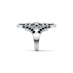 Sterling Silver Semi Mount Ring Setting Round RD 2x2mm DHJ