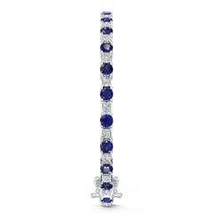 Sterling Silver Semi Mount Bracelet Setting Round RD 4x4mm DHJ