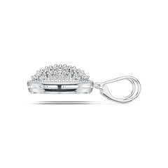 Sterling Silver Semi Mount Earrings Setting Round RD 2.6x2.6mm DHJ