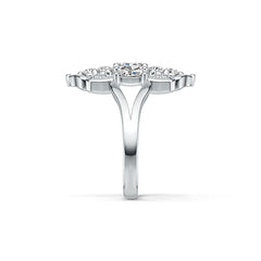 Sterling Silver Semi Mount Ring Setting Oval OV 7X5mm DHJ