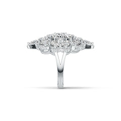Sterling Silver Semi Mount Ring Setting Oval OV 6X4mm DHJ