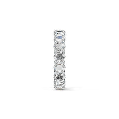 Sterling Silver Semi Mount Ring Setting Round RD 4x4mm 17 Stone Ring DHJ