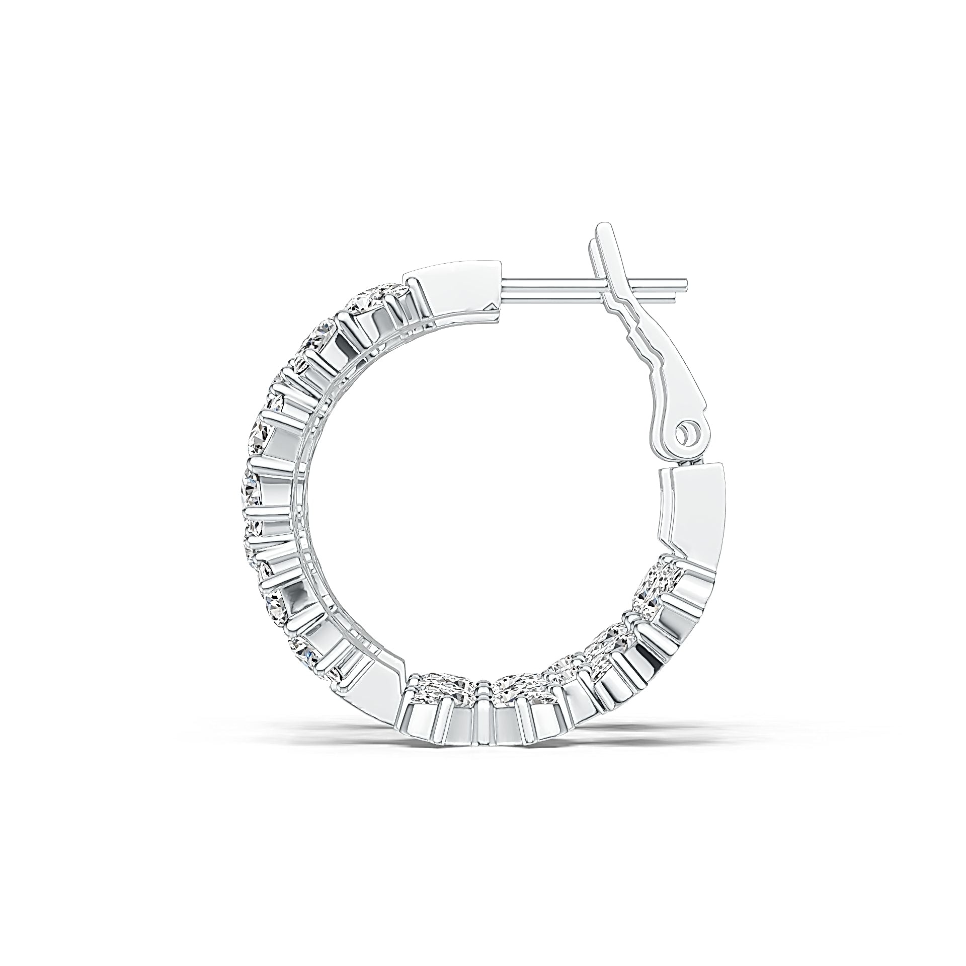 Sterling Silver Semi Mount Earrings Setting Oval OV 5X3mm - Syzjewelry