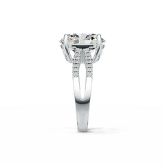 Sterling Silver Semi Mount Ring Setting Oval OV 14X12mm Syzjewelry