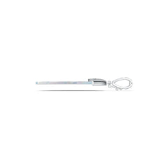 Sterling Silver Semi Mount Pendant Setting Round RD 52x52mm DHJ