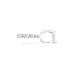 Sterling Silver Semi Mount Earrings Setting Round RD 4.0mm 3.5mm 3mm 2.5mm 2mm DHJ