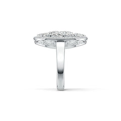 Sterling Silver Sterling Silver Semi Mount Ring Setting Oval OV 6X4mm PE 6X4mm Syzjewelry