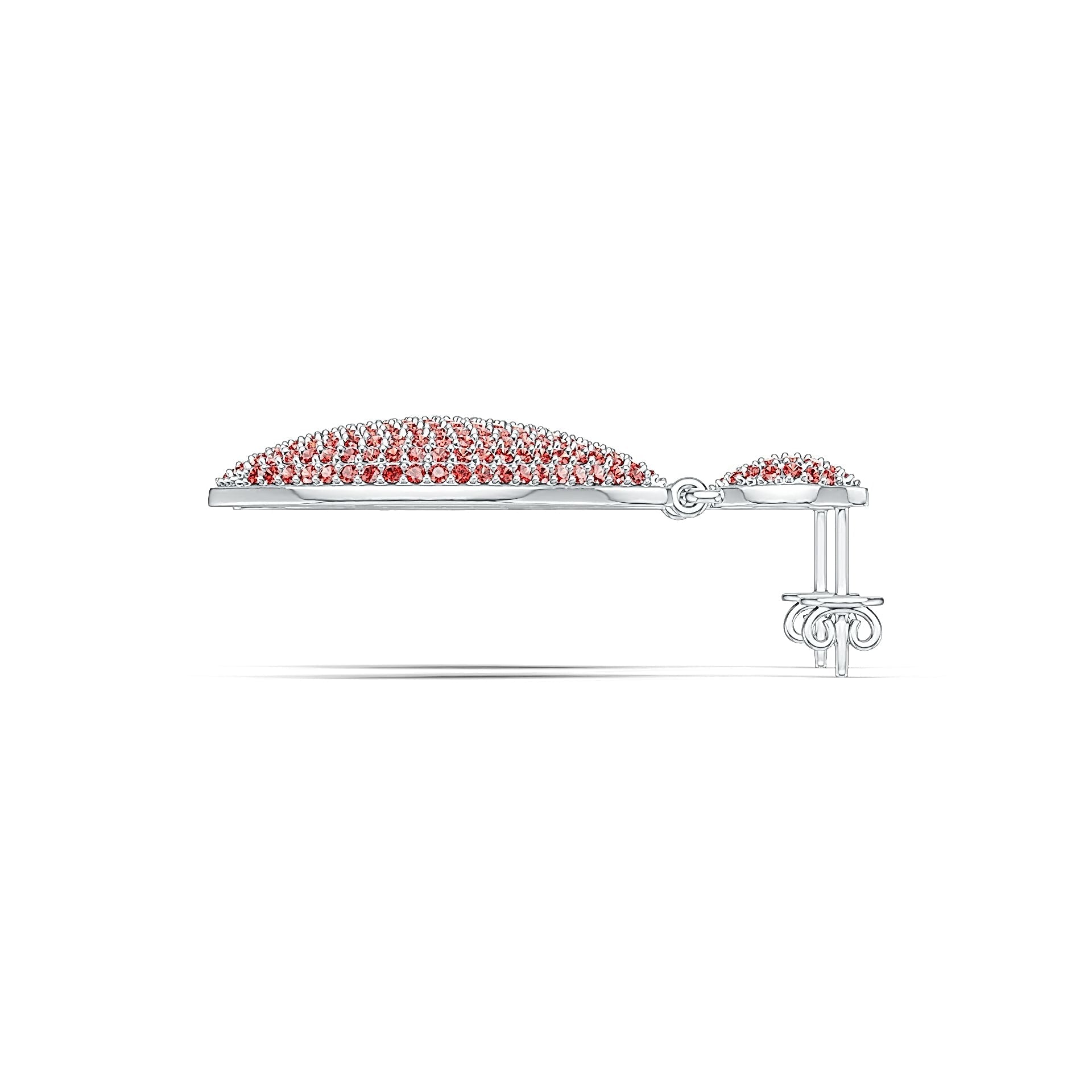 Sterling Silver Semi Mount Earrings Setting Round RD 1.25mm DHJ