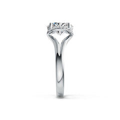 Sterling Silver Semi Mount Ring Setting Oval OV 10X8mm DHJ