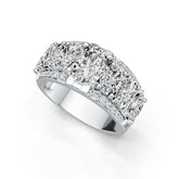Sterling Silver Semi Mount Ring Setting Oval OV 8X6mm OV 6X4mm DHJ