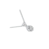 Sterling Silver Semi Mount Pendant Setting Pear PE 10x7mm TRI 6x6mm Syzjewelry